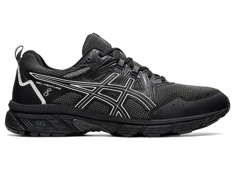 Pánské Trailove Boty Asics GEL-VENTURE 8 Černé 58064PTJO